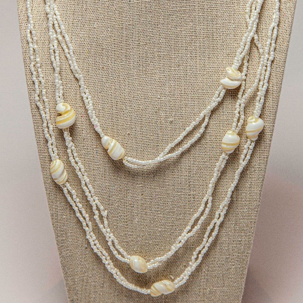 Pearl and Shell Necklace